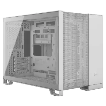 Case Corsair Computer Case 2500D Airflow Tempered Glass Mid-Tower white ATX