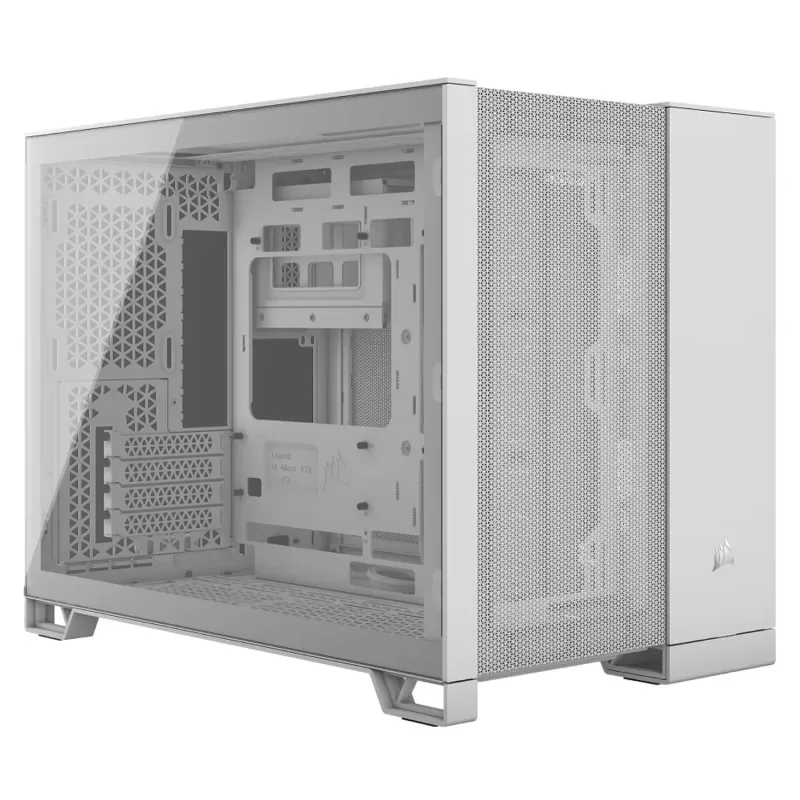 מארז Corsair מארז מחשב 2500D Airflow Tempered Glass Mid-Tower לבן ATX