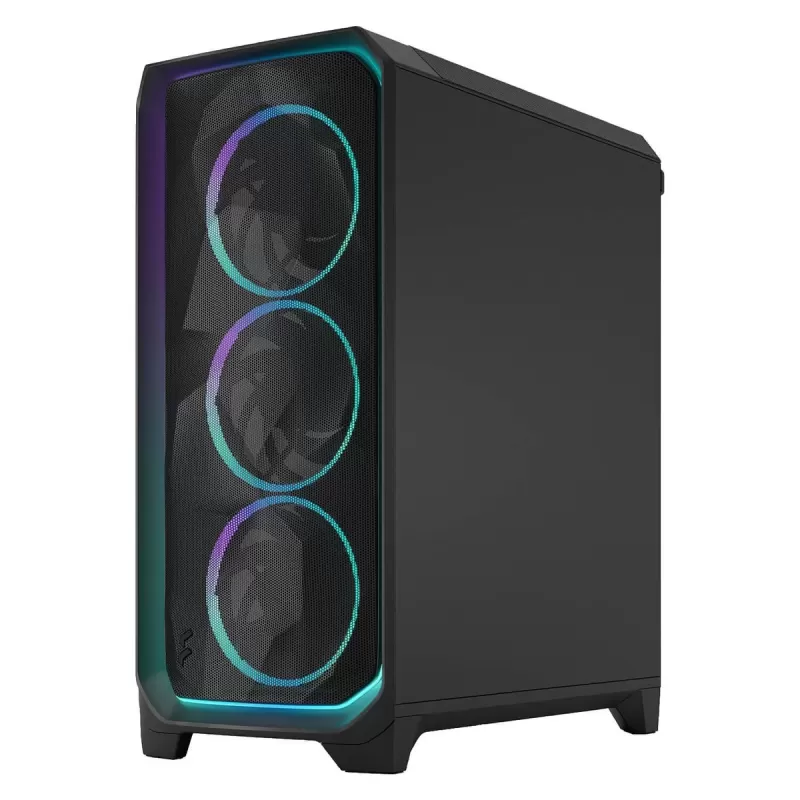 Case Fractal Design Meshify 3 Ambience Pro RGB TG Light Tint Mid Tower Color:black