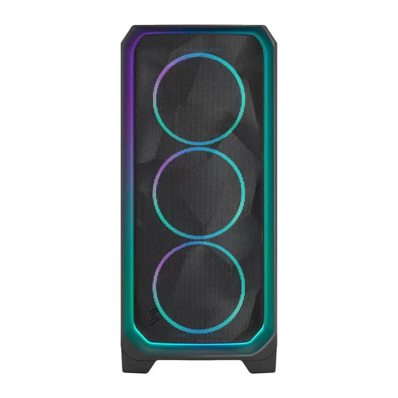 Case Fractal Design Meshify 3 Ambience Pro RGB TG Light Tint Mid Tower Color:black