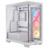 Case Corsair 3500X RS-R ARGB Mid Tower Color:white Case Corsair 3500X RS-R ARGB Mid Tower Color:white