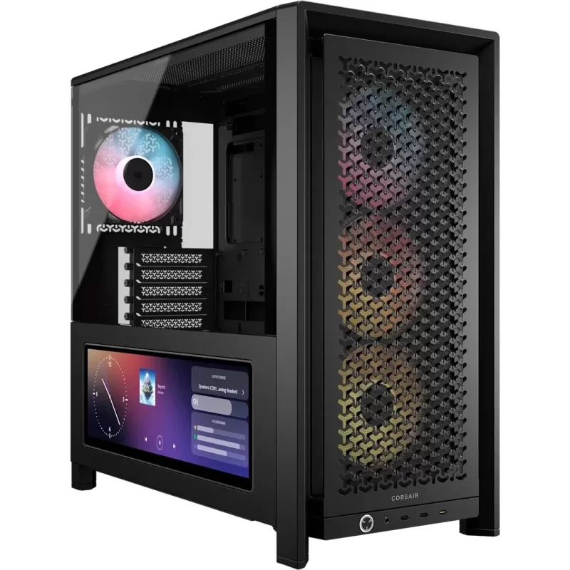 Computer Case Corsair FRAME 4000D RS ARGB Premium black Mid Tower Mid Tower Computer Case Corsair FRAME 4000D RS ARGB Premium black Mid Tower Mid Tower