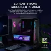 Computer Case Corsair FRAME 4000D RS ARGB Premium black Mid Tower Mid Tower Computer Case Corsair FRAME 4000D RS ARGB Premium black Mid Tower Mid Tower