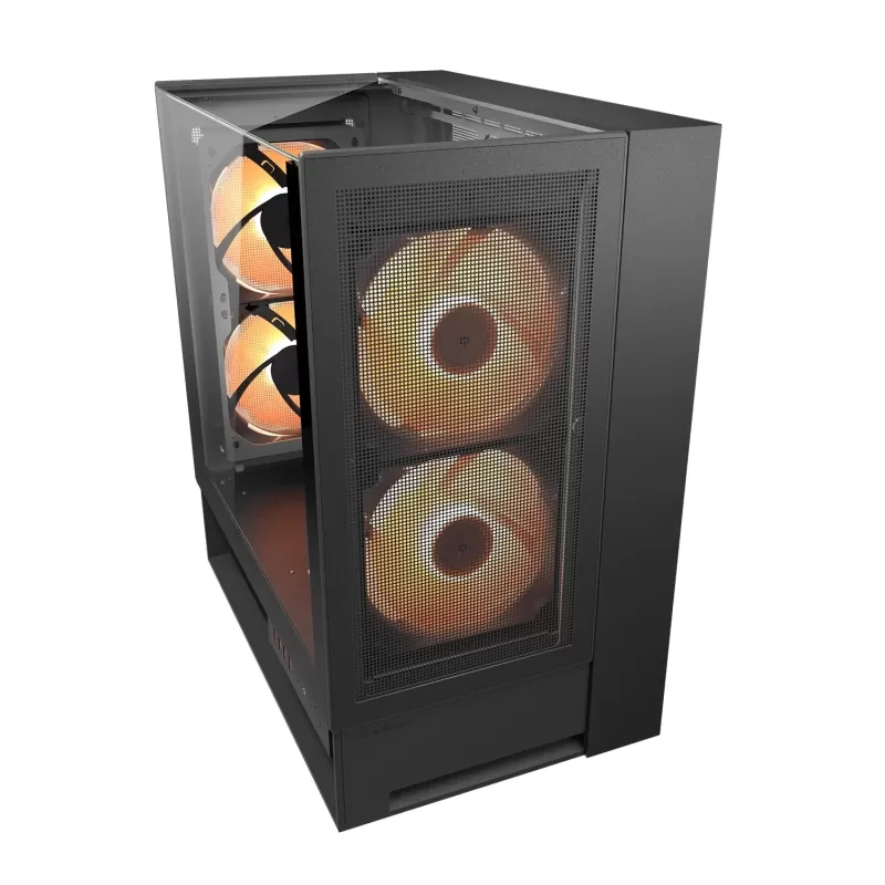 מארז COUGAR OmnyX Mid Tower (פנורמי / רב-כיווני) צבע שחור מארז COUGAR OmnyX Mid Tower (פנורמי / רב-כיווני) צבע שחור