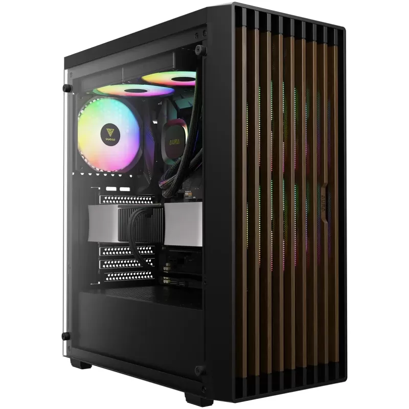 Case Gamdias AURA GC4 ELITE ARGB black Mid Tower