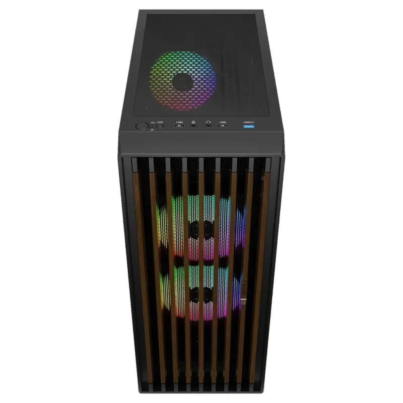 Case Gamdias AURA GC4 ELITE ARGB black Mid Tower