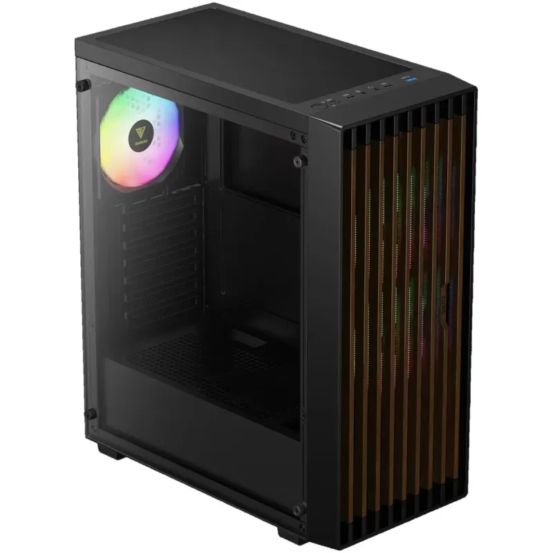 Case Gamdias AURA GC4 ELITE ARGB black Mid Tower