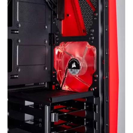 מארז Corsair SPEC-04 Tempered Glass שחור, אדום Mid Tower מארז Corsair SPEC-04 Tempered Glass שחור, אדום Mid Tower