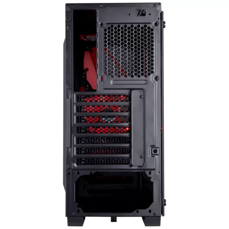 מארז Corsair SPEC-04 Tempered Glass שחור, אדום Mid Tower מארז Corsair SPEC-04 Tempered Glass שחור, אדום Mid Tower
