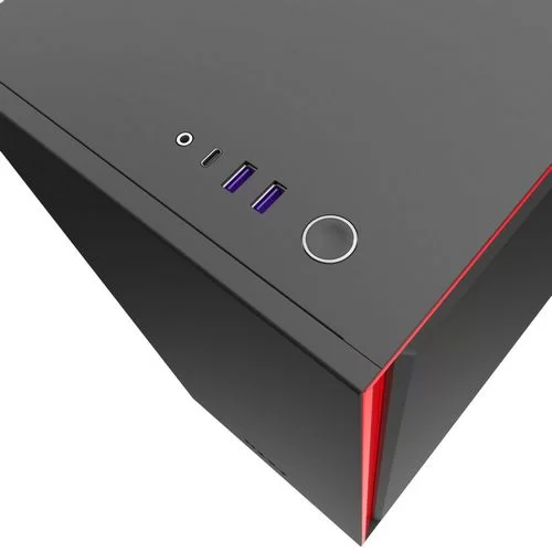 Корпус NZXT H710I black, red ATX Mid Tower