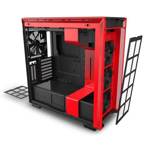 Корпус NZXT H710I black, red ATX Mid Tower