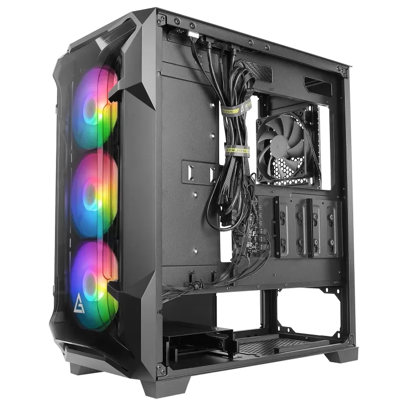 Корпус Antec DF600 FLUX Mid Tower Цвет:чёрный