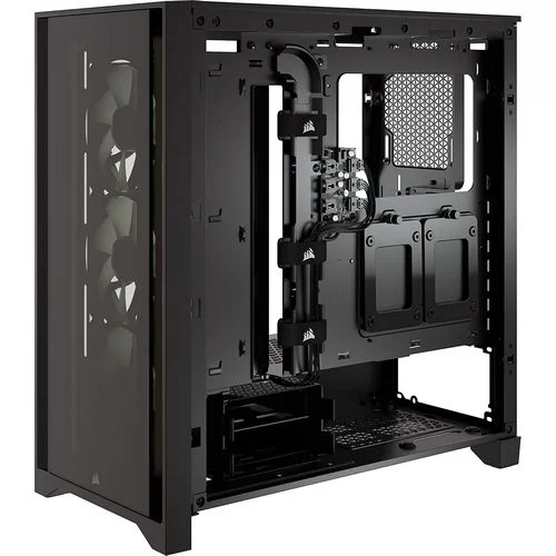 Корпус Corsair iCUE 4000X RGB Tempered Glass black Mid Tower
