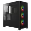 Корпус Corsair iCUE 4000X RGB Tempered Glass black Mid Tower
