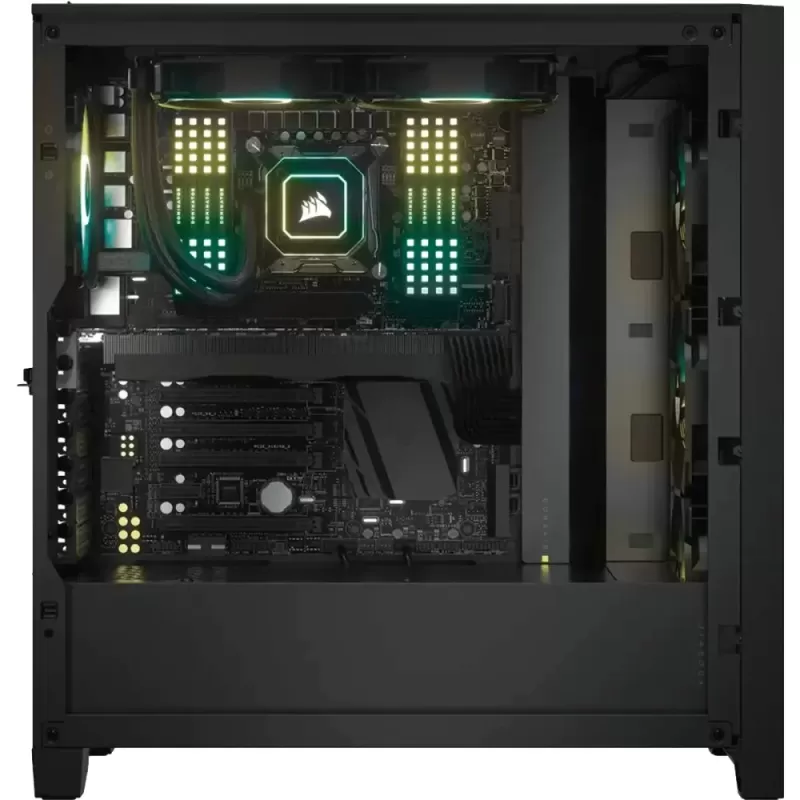 Корпус Corsair iCUE 4000X RGB Tempered Glass black Mid Tower