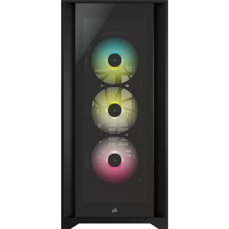 Case Corsair iCUE 5000X RGB Tempered Glass black Mid Tower