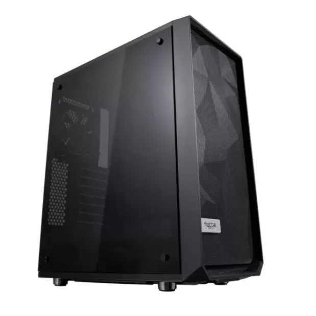 מארז Fractal Design Meshify C Tempered Glass שחור Mid Tower