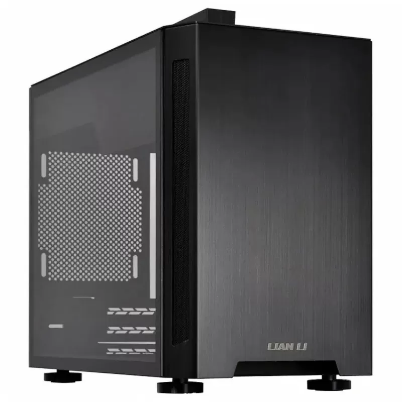 Case LIAN-LI TU150WX TEMPERED GLASS black SFF