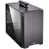Case LIAN-LI TU150WX TEMPERED GLASS black SFF