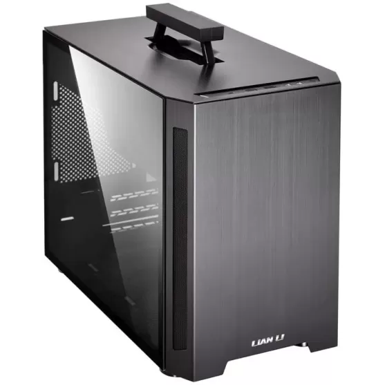 Case LIAN-LI TU150WX TEMPERED GLASS black SFF