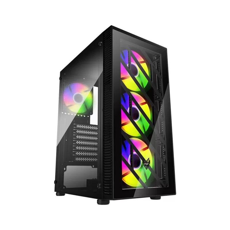 Case FSP CMT192 ATX Mid Tower Color:black
