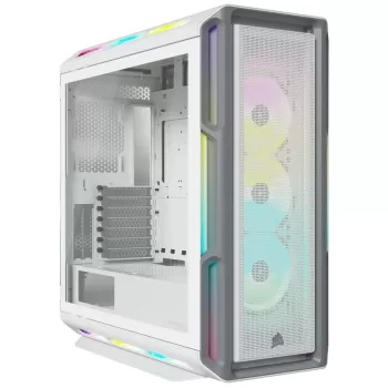 מארז Corsair iCUE 5000T RGB לבן Mid Tower