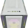 Case Corsair iCUE 5000T RGB Tempered Glass - white Mid-Tower