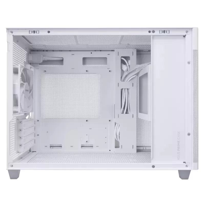 Корпус Asus Prime AP201 Tempered Glass white Micro ATX