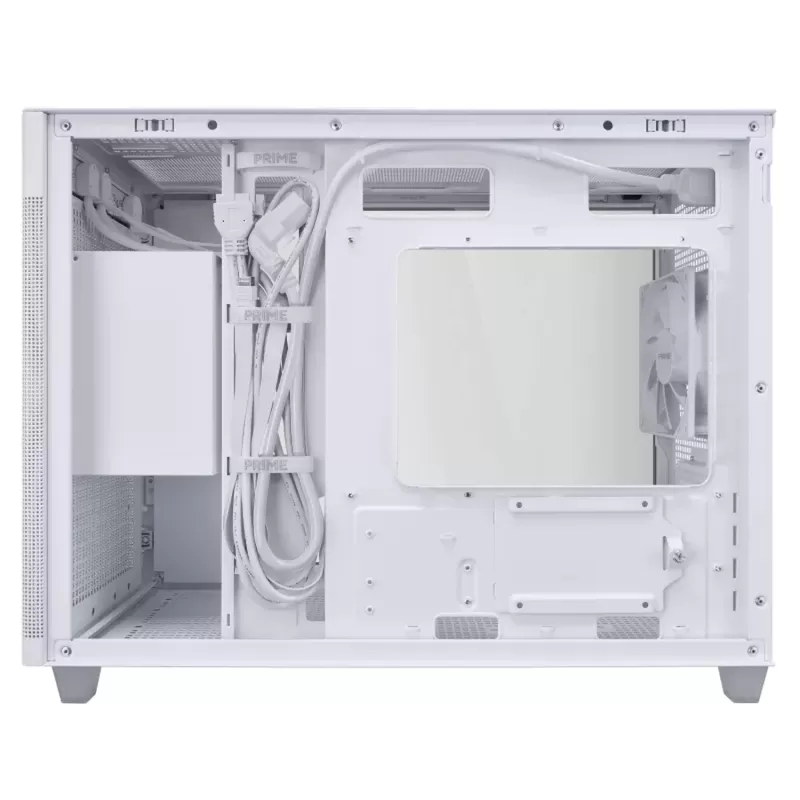 Корпус Asus Prime AP201 Tempered Glass white Micro ATX