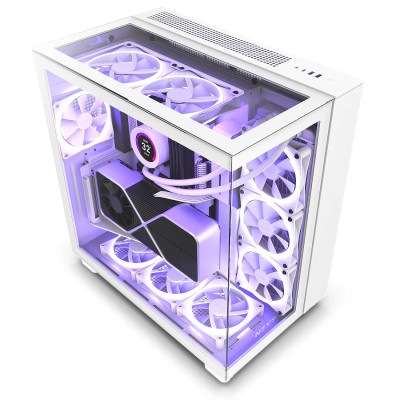 Case NZXT H9 Elite white ATX Case NZXT H9 Elite white ATX