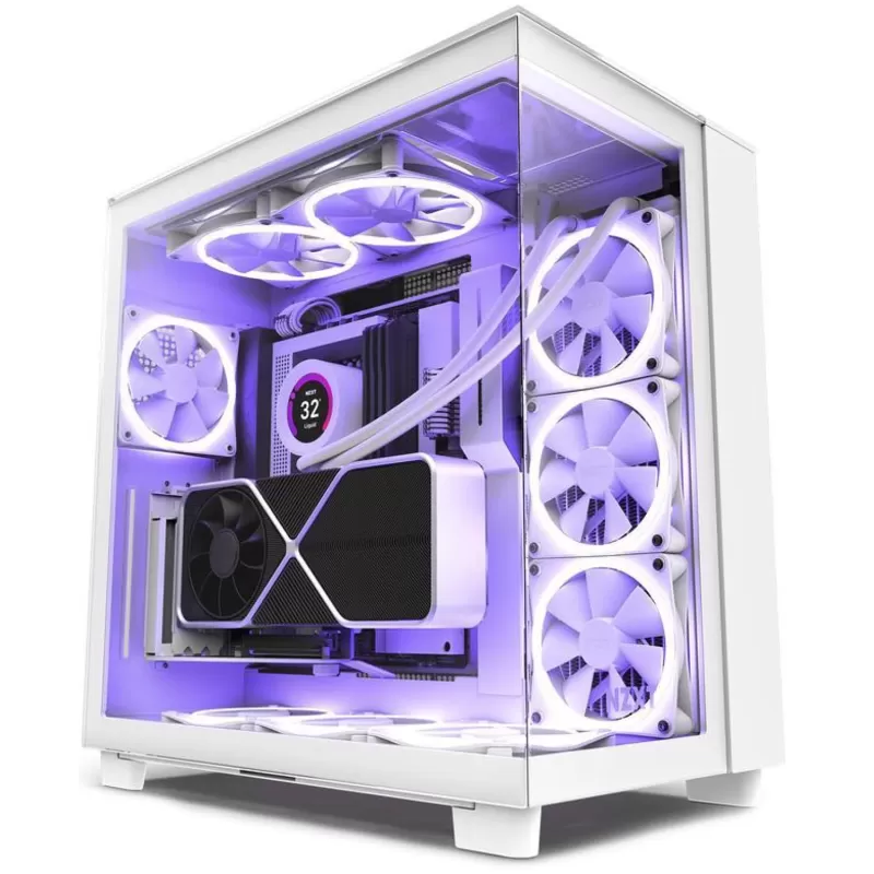 Case NZXT H9 Elite white ATX Case NZXT H9 Elite white ATX