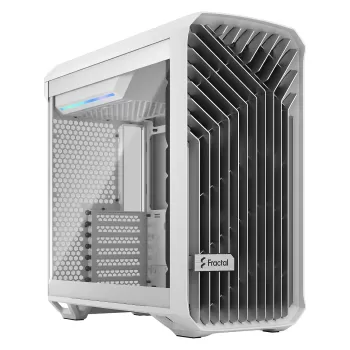 מארז Fractal Design מארז Torrent Compact לבן TG Clear Tint Mid Tower