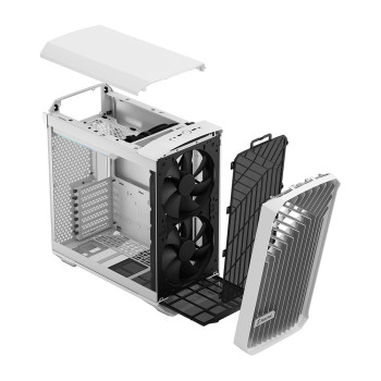 Case Fractal Design מארז Torrent Compact white TG Clear Tint