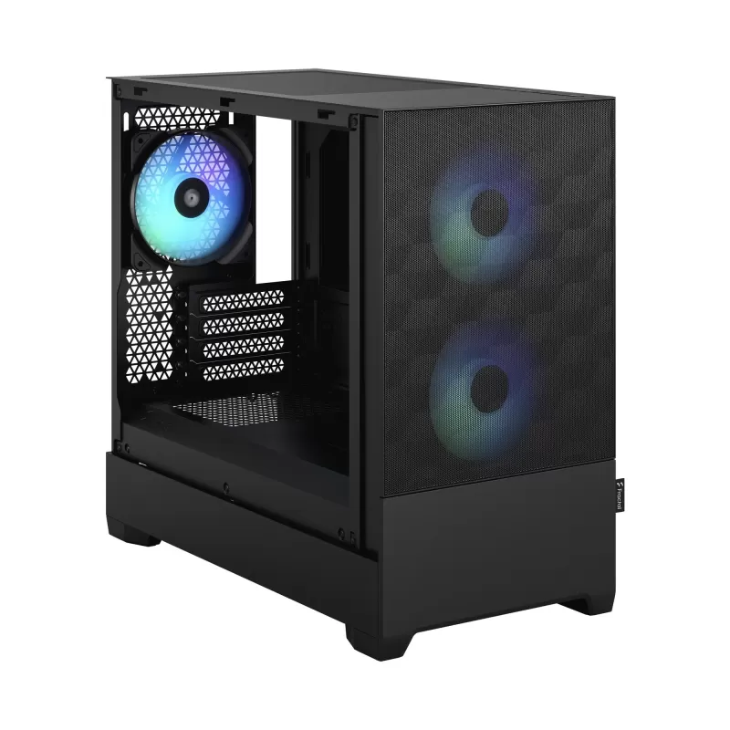 Case Fractal Design Pop Mini Air RGB black TG Clear Tint Micro ATX Case Fractal Design Pop Mini Air RGB black TG Clear Tint Micro ATX