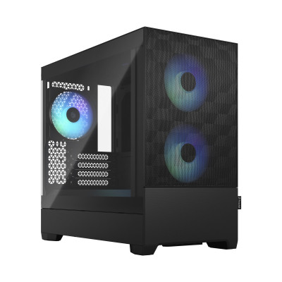Корпус Fractal Design Pop Mini Air RGB черный TG Clear Tint Micro ATX Корпус Fractal Design Pop Mini Air RGB черный TG Clear Tint Micro ATX