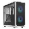 Case Fractal Design Focus 2 RGB white TG Clear Tint ATX Case Fractal Design Focus 2 RGB white TG Clear Tint ATX