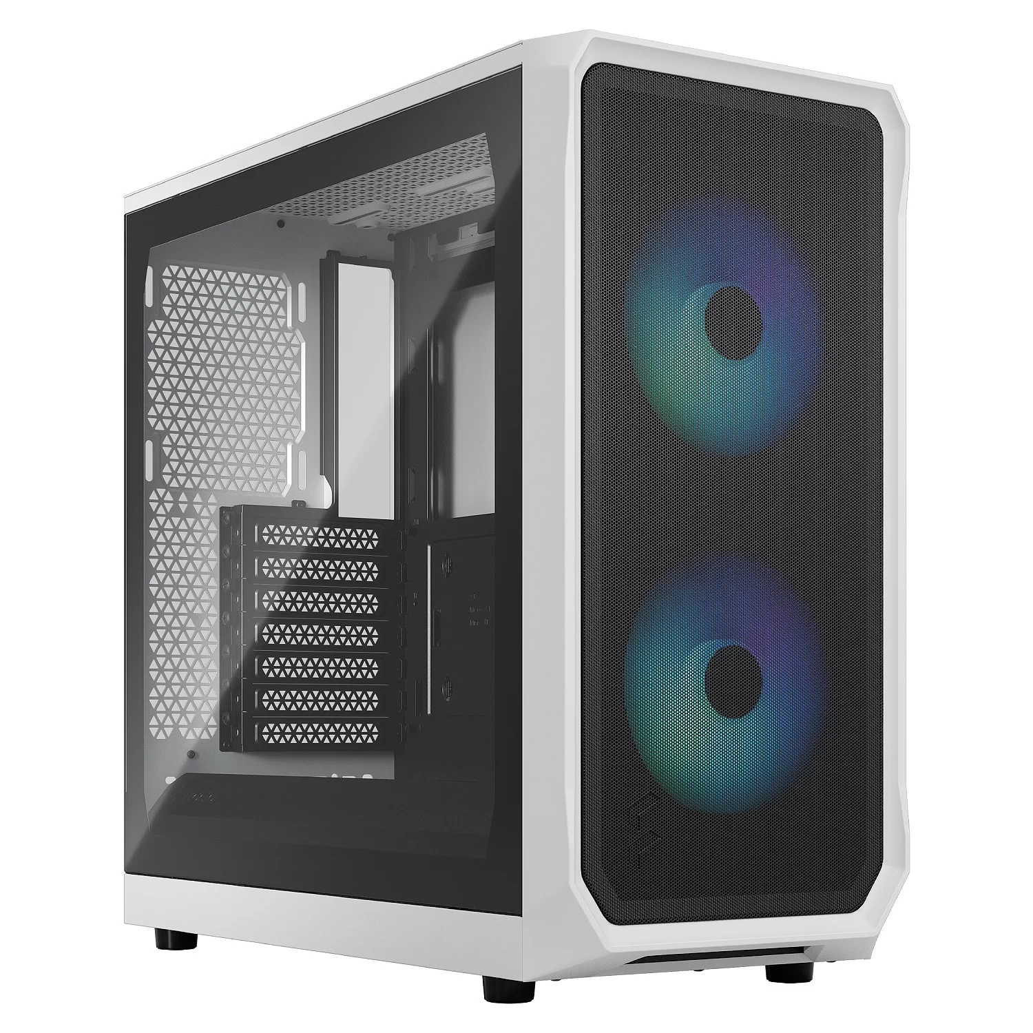 Корпус Fractal Design Focus 2 RGB white TG Clear Tint ATX