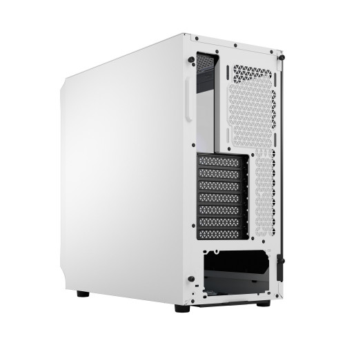 מארז Fractal Design Focus 2 RGB לבן TG Clear Tint ATX