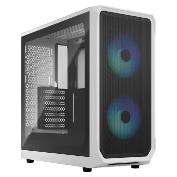 Case Fractal Design Focus 2 RGB white TG Clear Tint ATX
