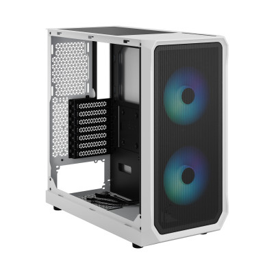 Корпус Fractal Design Focus 2 RGB белый TG Clear Tint ATX Корпус Fractal Design Focus 2 RGB белый TG Clear Tint ATX