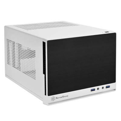 Корпус SilverStone SUGO SG13 белый Case Mini Tower
