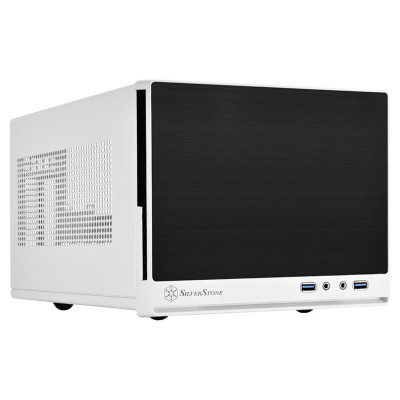 Корпус SilverStone SUGO SG13 белый Case Mini Tower