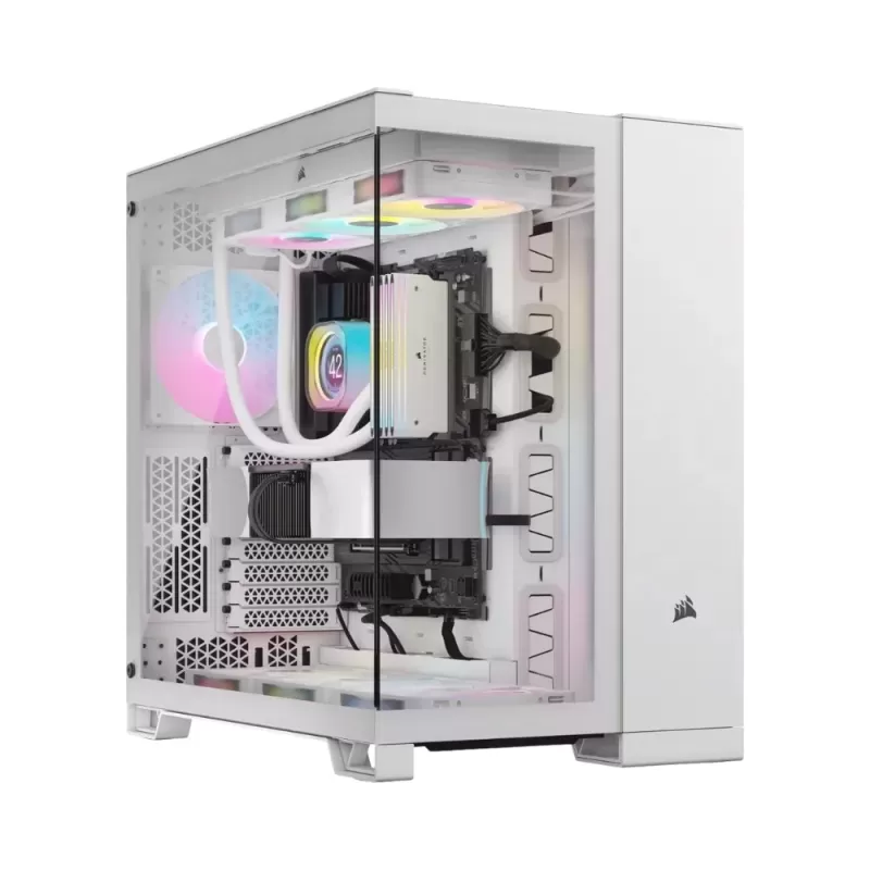 Case Corsair 6500X RGB white Mid Tower