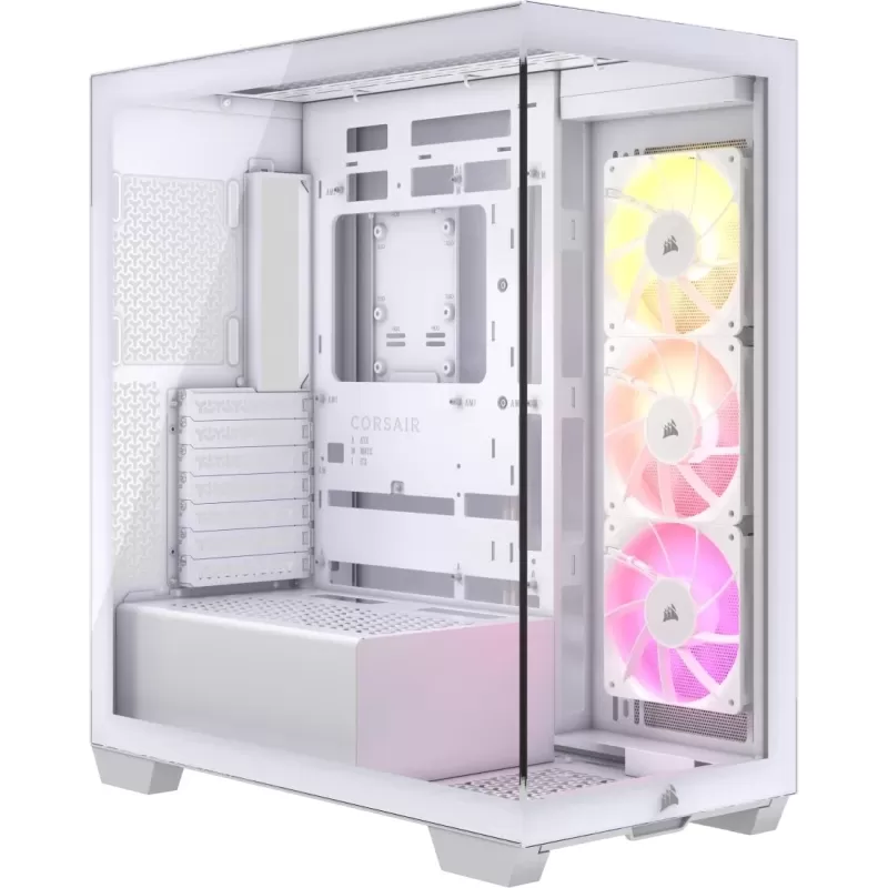מארז Corsair 3500X ARGB לבן Mid Tower