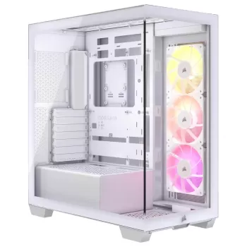 מארז Corsair 3500X ARGB לבן Mid Tower