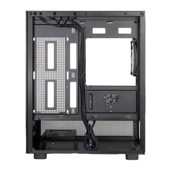 Корпус SilverStone Lucid 04 черный Mini Tower