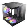 מארז Antec VCX10M RGB Mini Tower צבע שחור