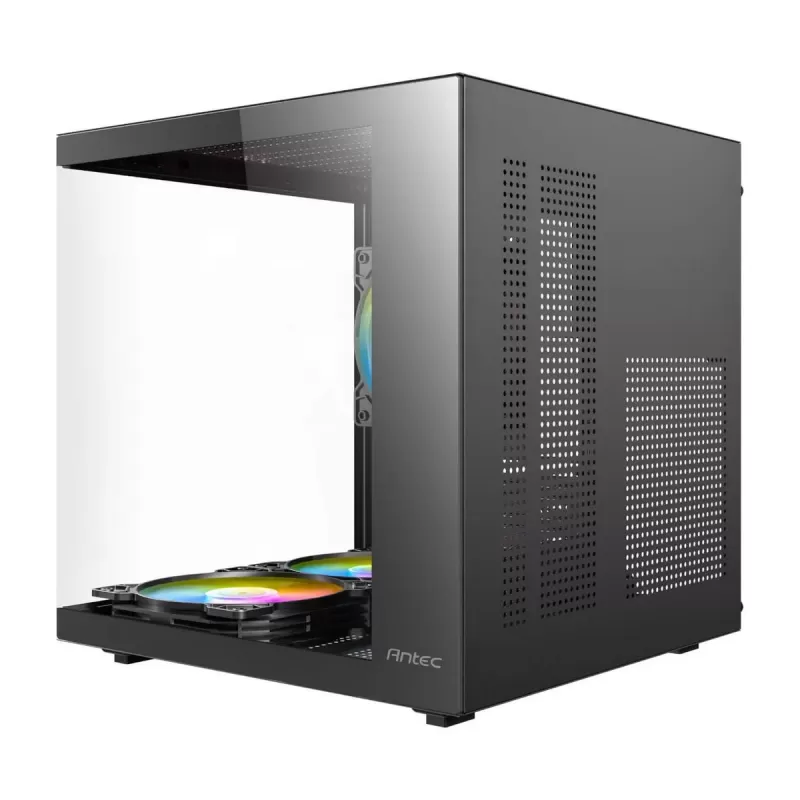 מארז Antec VCX10M RGB Mini Tower צבע שחור