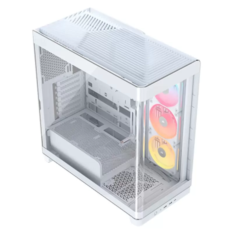 Case Corsair FRAME 4500X LX LINK Mid Tower Color:white Case Corsair FRAME 4500X LX LINK Mid Tower Color:white