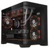מארז 1St Player UV6 3xARGB Mid Tower צבע שחור